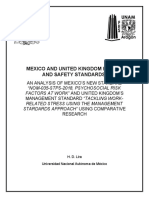 Mexico and United Kingdom Health and Safety Standards