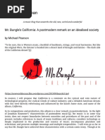 Mr. Bungle's California - A Postmodern Remark On An Idealised Society - New World Ocean PDF