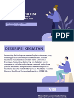 Fit and Proper Test Calon Ketua Accouting Gathering 2020