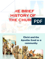 The Brief History of The Church