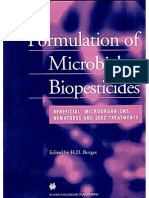 Formulation of Microbial Bio Pesticides