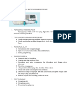 Standar Operasional Prosedur Syringe Pump