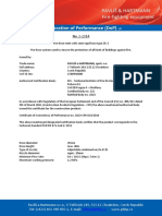 PHHP Declaration of Performance (DoP) DN25 Hydrant System - en PDF