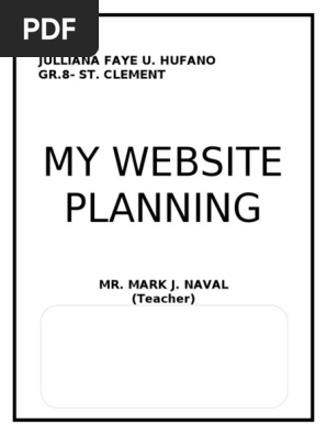 Website Planning