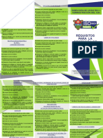 Trifoliar de Requisitos para La Recepción de Expedientes PDF