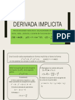 Derivada Implicita - 2020