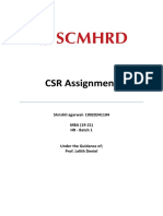 CSR Assignment
