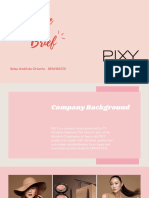 PIXY Creative Brief PDF