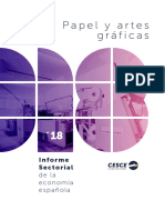 Papel y Artes Gráficas: Informe Sectorial