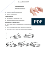 Modulul MANICHIURA - Lucrari de Ingrijiri A Mainilor PDF