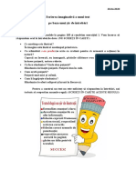 Scrierea Imaginativă A Unui Text PDF