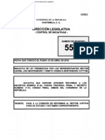 Iniciativa 5564 Reforma Al Decreto 17-73 PDF