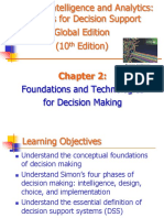 Foundations and Technologies For Decision Making