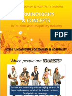 HT101 - 1.2 Terminologies & Concept in Tourism & Hospitality I