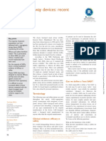 Supraglottic Airway Devices Recent PDF