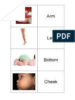 Body Parts Flashcards