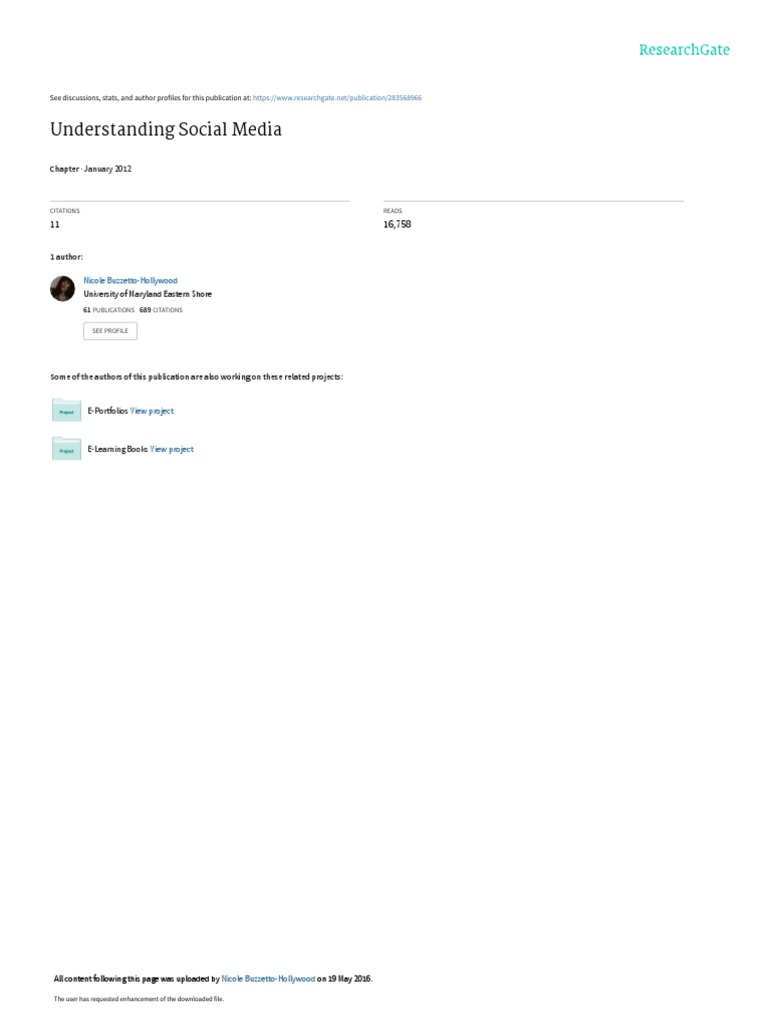Understanding Social Media Insights | PDF | Social Science