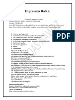 Expression BANK PDF