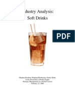 Industry Analysis Soft Drinks