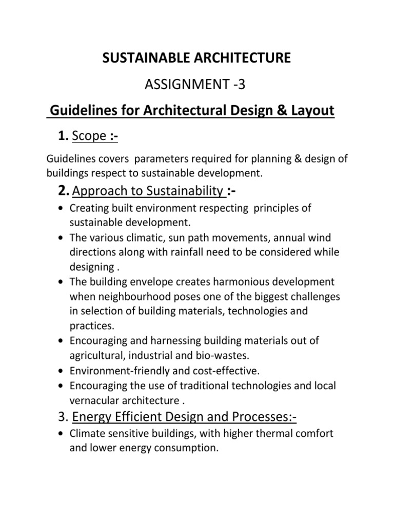 SUSTAINABLE ARCHITECTURe 2 PDF | PDF | Window | Sustainable Architecture