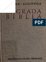 Sagrada Biblia Nacar Colunga; 1944