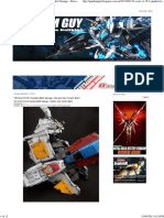 35 Scale RX-78-2 Gundam Battle Damage - Diorama Semi Scratch Build