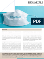 Newsletter On Impact of COVID-19 in Indonesia's Public Health Sector and Economy