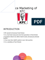 Service Marketing of KFC