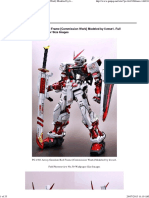 60 Astray Gundam Red Frame [Commission Work] Modeled by livese1. Full Photoreview No
