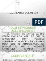 Acidificarea Oceanilor