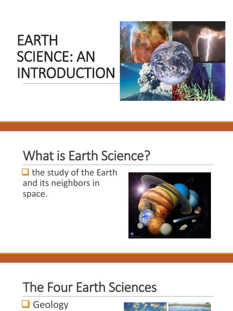 Lecture 1 Earth Science PDF | Download Free PDF | Sun | Solar System