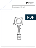 Installation and Maintenance Manual: Steam Flowmeter
