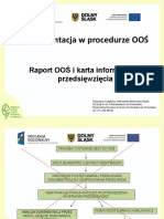 Dokumentacja W Procedurze OOŚ: Raport OOŚ I Karta Informacyjna Przedsięwzięcia