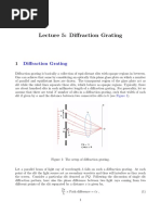 Diffraction of Light | PDF | Diffraction | Electromagnetic Spectrum