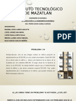 Instituto Tecnológico de Mazatlán: Ingeniería Económica