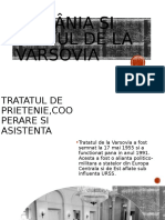 România Si Pactul de La Varsovia