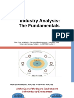 Industry Analysis:: The Fundamentals