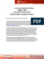 Características Principales de La Ventilación de Las Salas Blancas