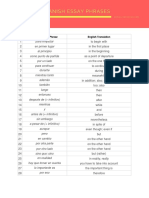 40 Useful Spanish Essay Phrases PDF