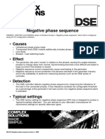 056-018 Negative Phase Sequence