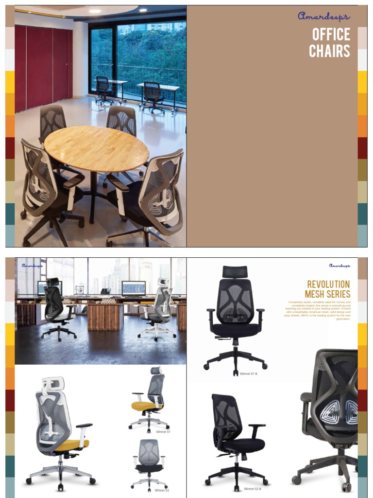 Amardeep Office Mesh Chair Series PDF PDF