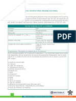 Estructura Org de La Empresa PDF