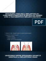 Integrarea Tisulara A Implantului-Integrarea Gingivala