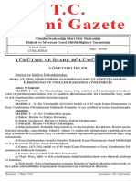 20190309 Zemin Etüt Yönetmeliği (Resmi Gazete)