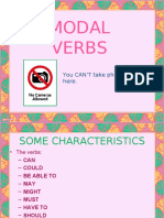 Modal Verbs Characteristics