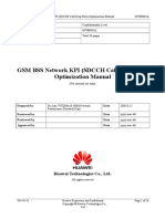 GSM BSS Network KPI (SDCCH Call Drop Rate) Optimization Manual