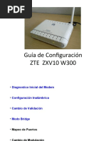 Configuracion ZTE W300