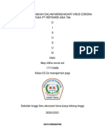 Dampak Dan Langkah Mengatasi Virus Corona PT REPOWER ASIA TBK PDF