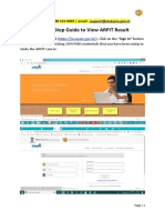 Step by Step Guide To View ARPIT Result-1 PDF