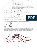 4 Phase Plane (Strogatz 6) : 4.1 Geometrical Approach: Phase Portraits